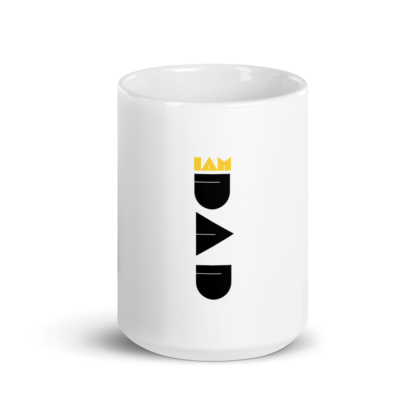 I Am Dad - White Glossy Mug