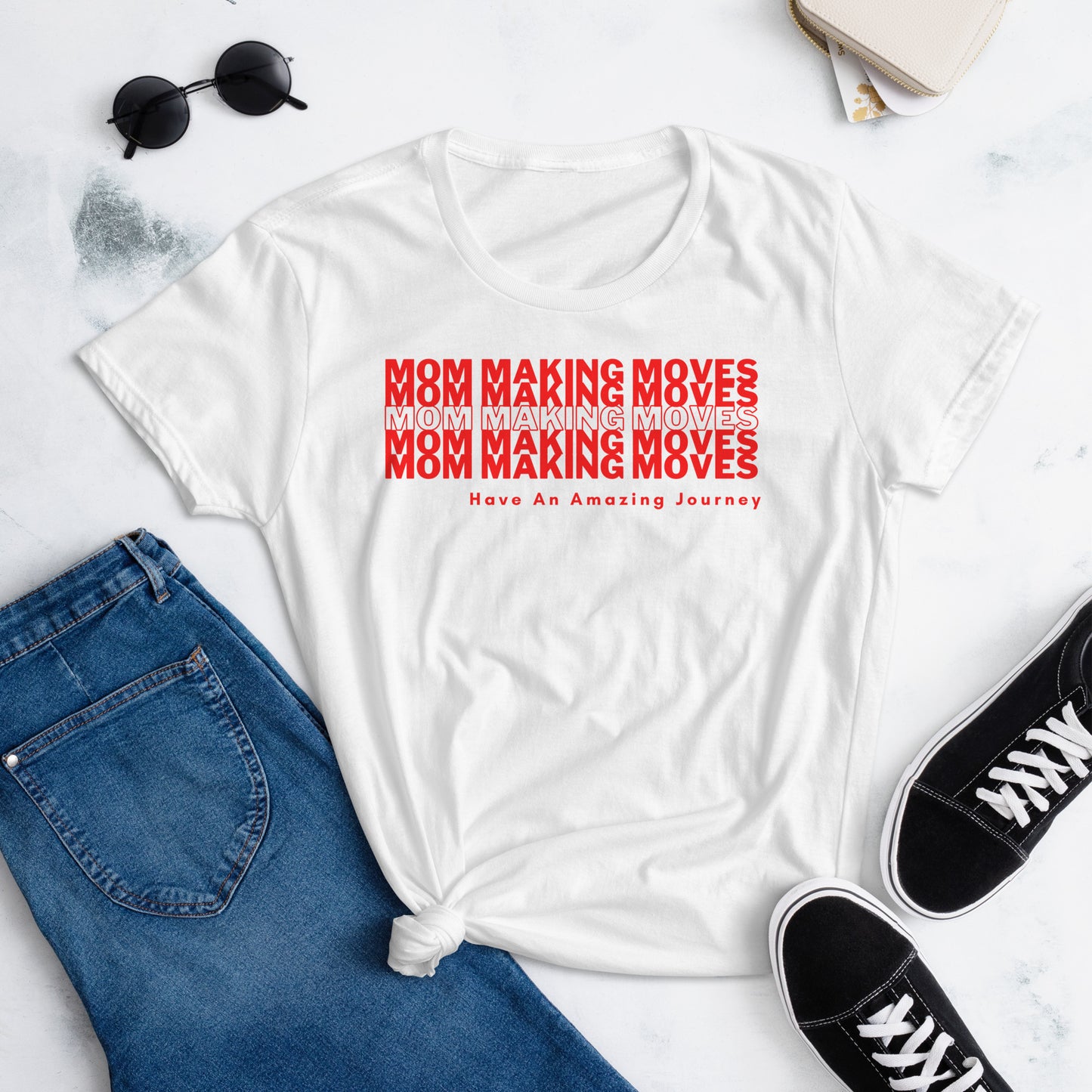 Mom Making Moves - Women's Short Sleeve T-shirt